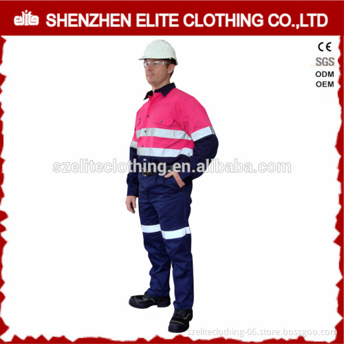 mens safety work high visibility flame retardant reflective tape clothing